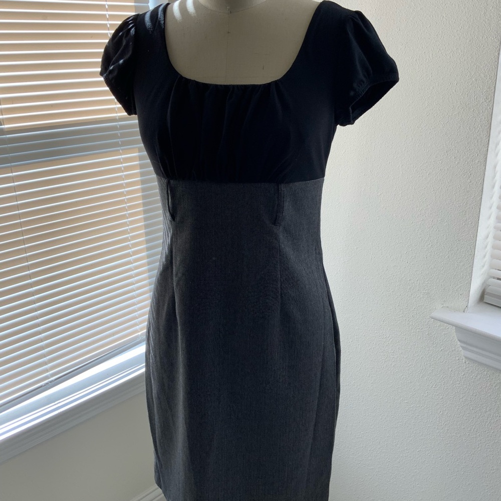 Classy Black and Gray Dress